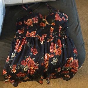 Floral dress spaghetti straps